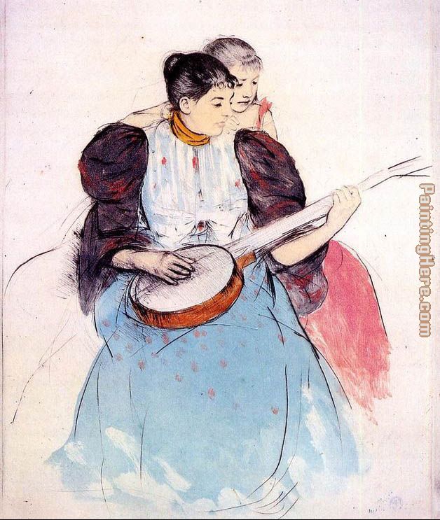 Mary Cassatt The Banjo Lesson 1893